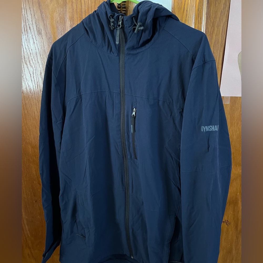 Gymshark Windcheater - Navy (L)